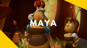 Maya informa a la reina 
